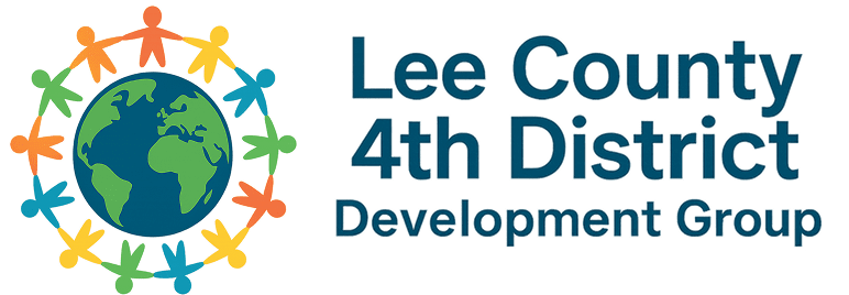 Lee County 4th District Development Group logo.